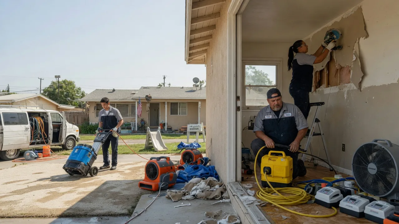 Water Damage Restoration in Needles, CA near me